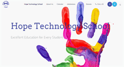 Desktop Screenshot of hopetechschool.org