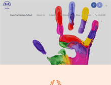 Tablet Screenshot of hopetechschool.org